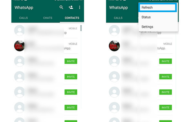 WhatsApp如何同步联系人？