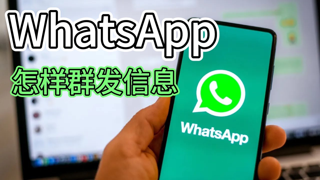 如何用WhatsApp群发信息？